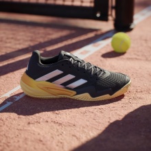 adidas Tennis Shoes Barricade 13 Clay/Sand Court/Stability 2024 black/orange Men's